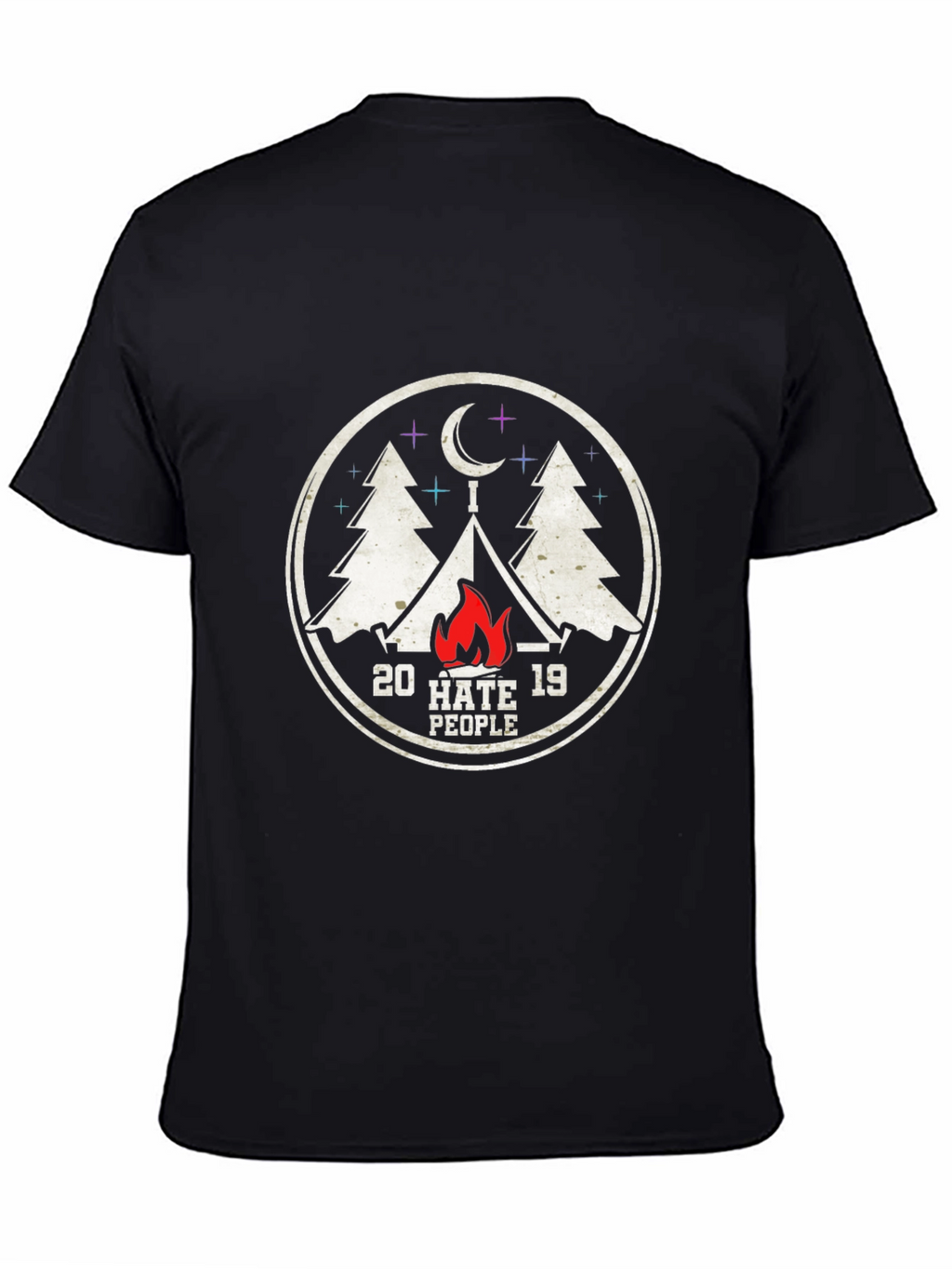 20 Hate 19 People Camping T-Shirt