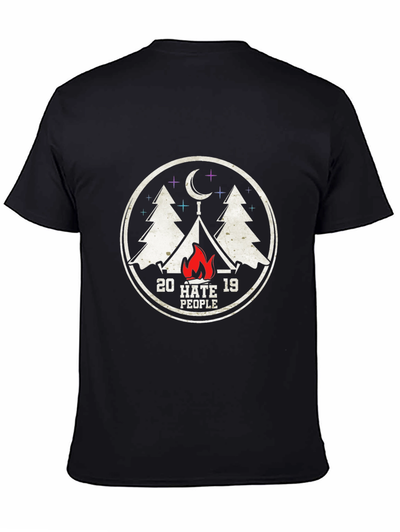 20 Hate 19 People Camping T-Shirt