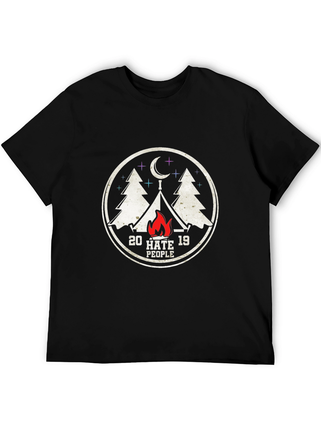 20 Hate 19 People Camping T-Shirt