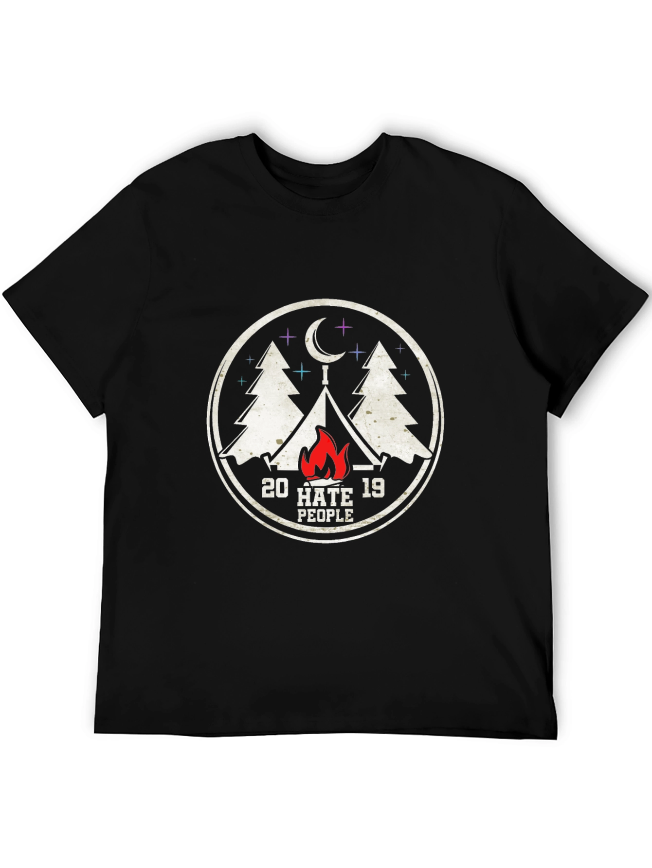 20 Hate 19 People Camping T-Shirt