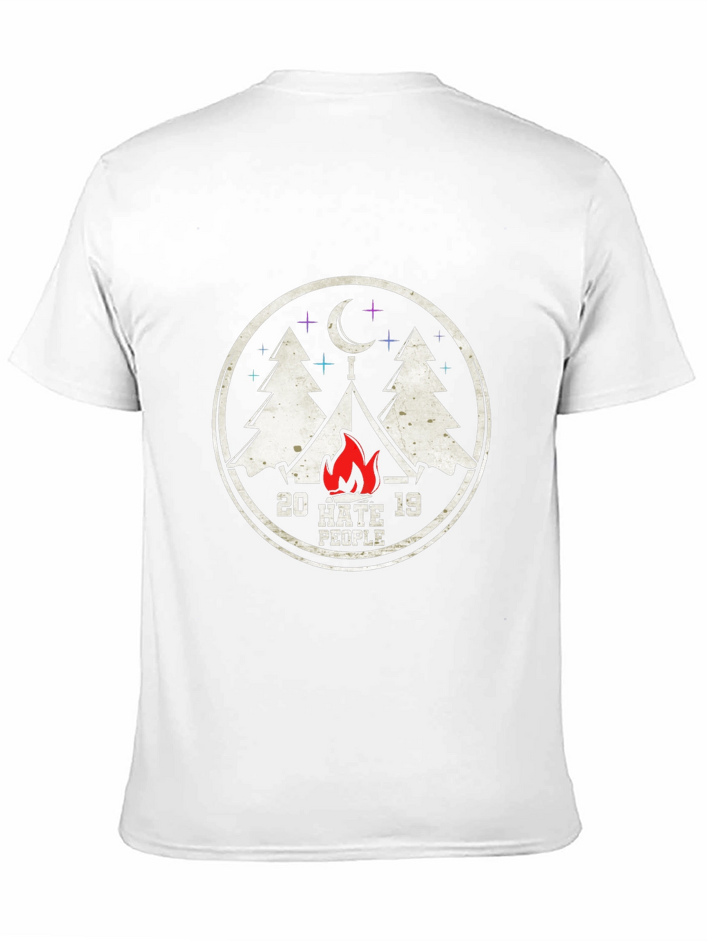 20 Hate 19 People Camping T-Shirt