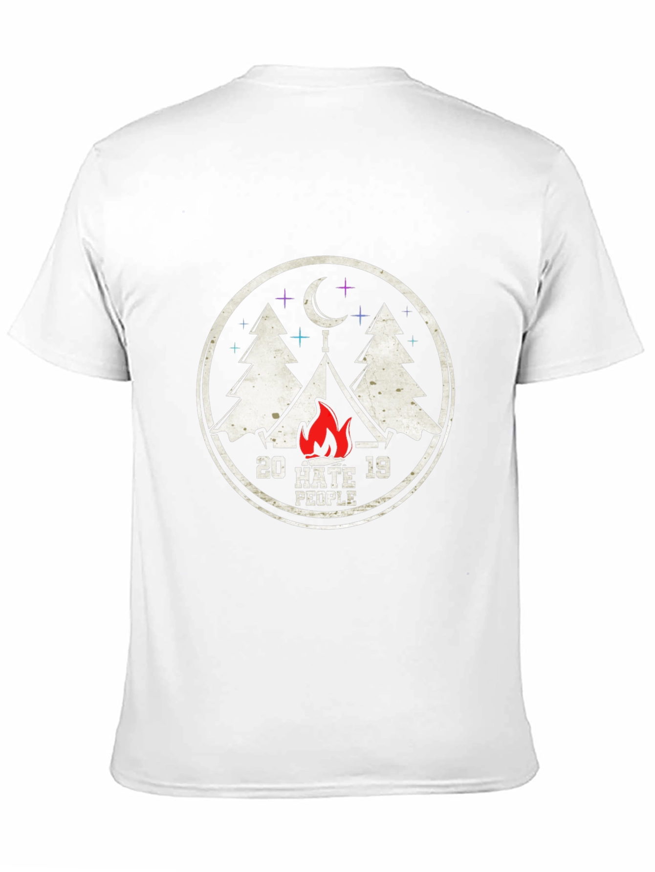 20 Hate 19 People Camping T-Shirt
