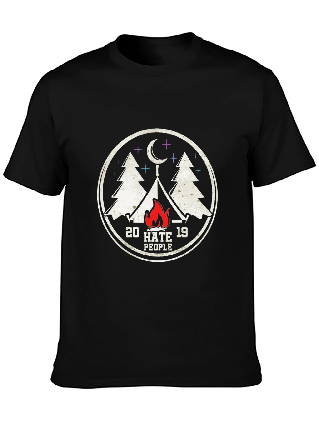 20 Hate 19 People Camping T-Shirt