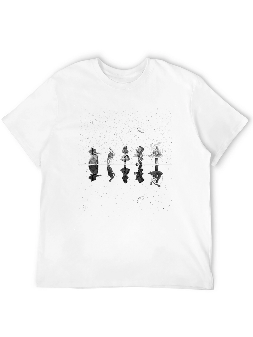 Alice in Wonderland Black T-Shirt