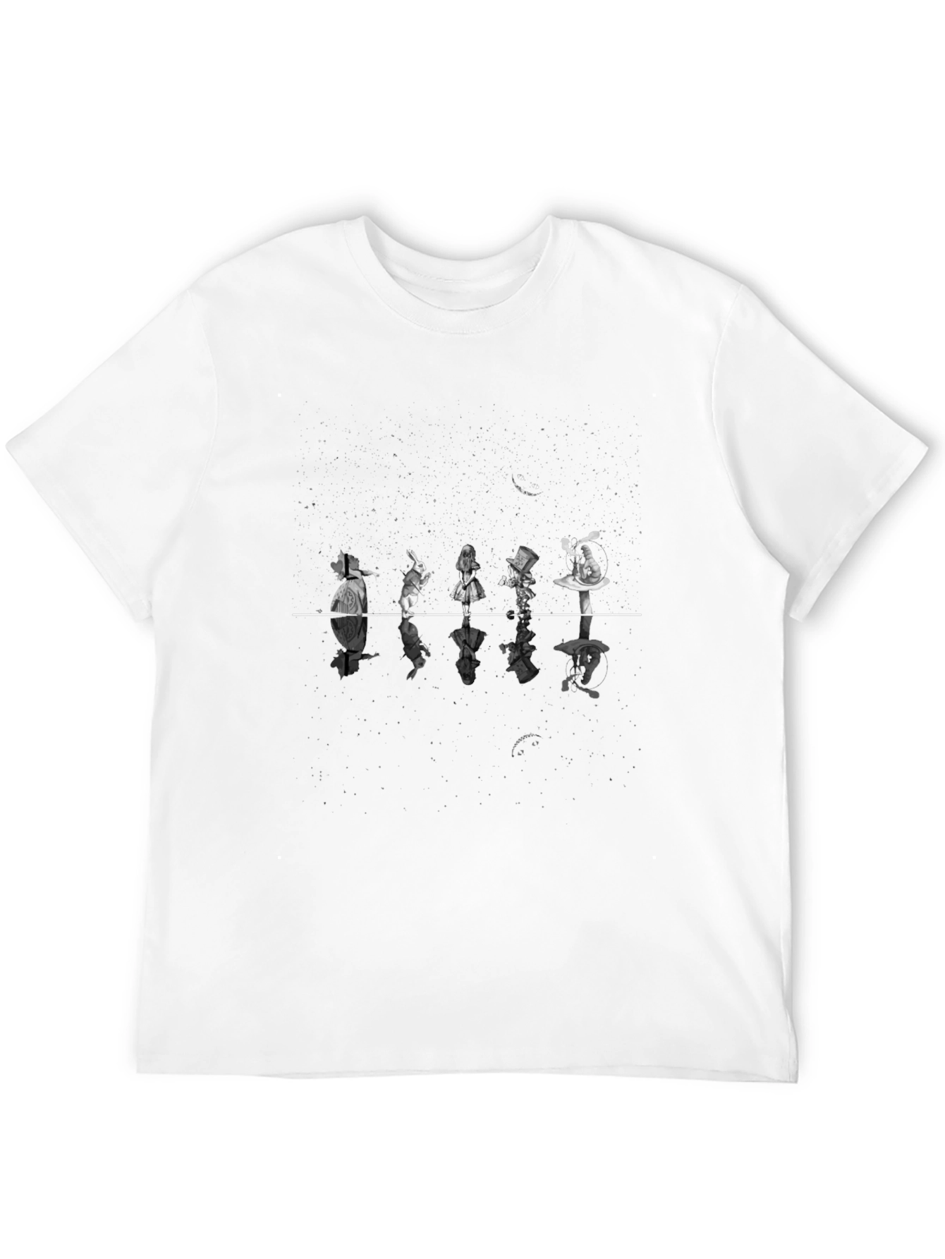 Alice in Wonderland Black T-Shirt