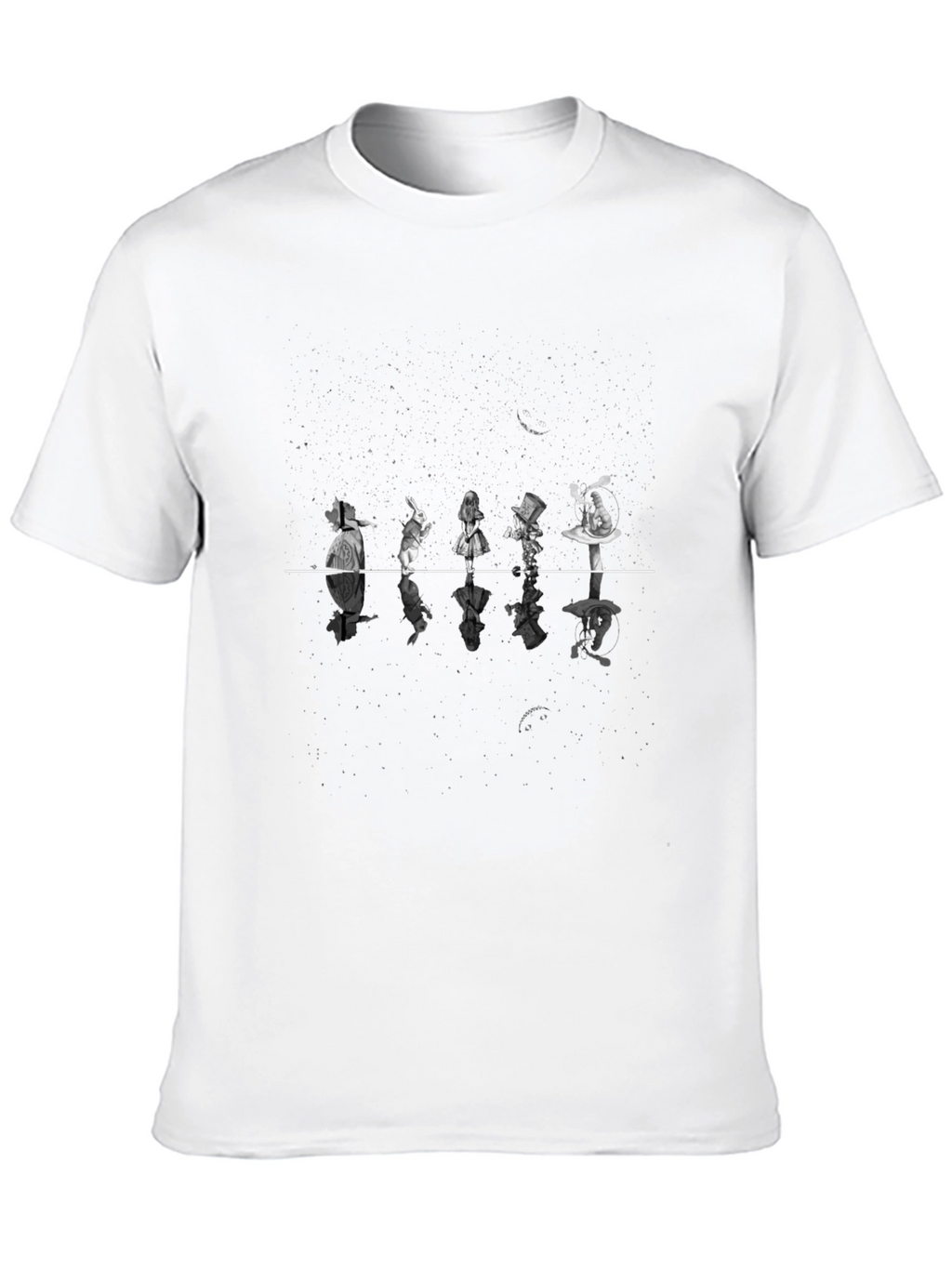 Alice in Wonderland Black T-Shirt