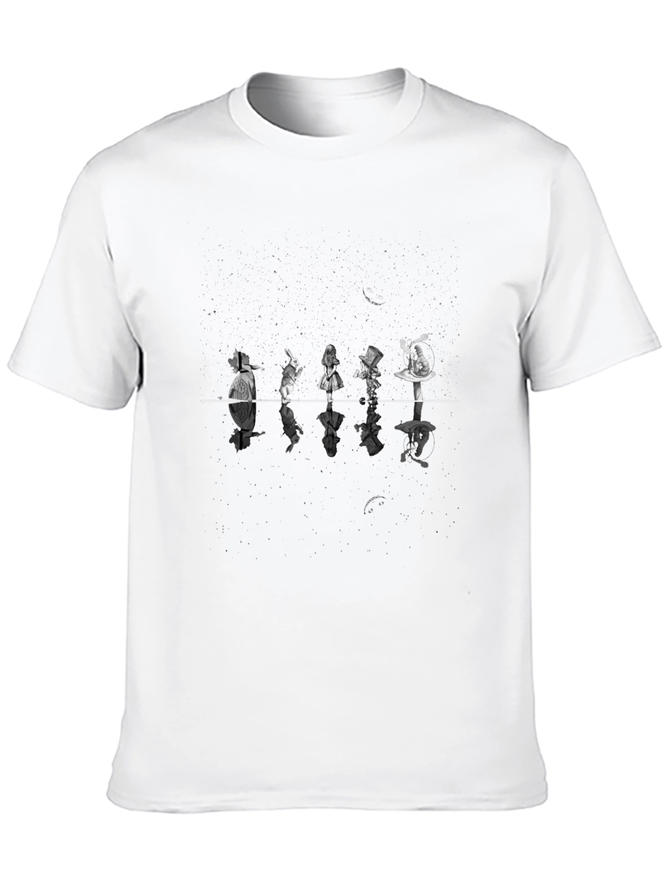 Alice in Wonderland Black T-Shirt