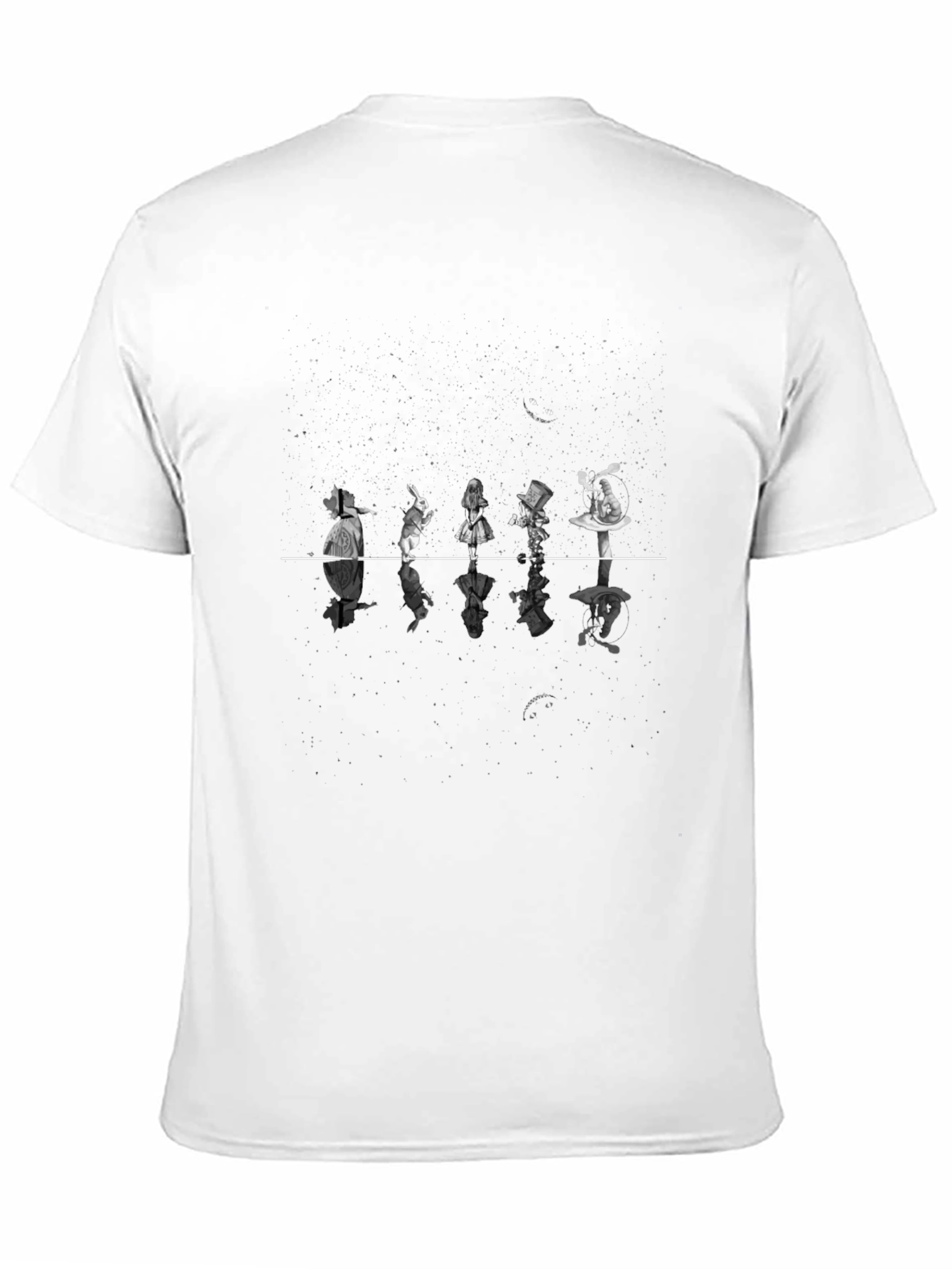 Alice in Wonderland Black T-Shirt