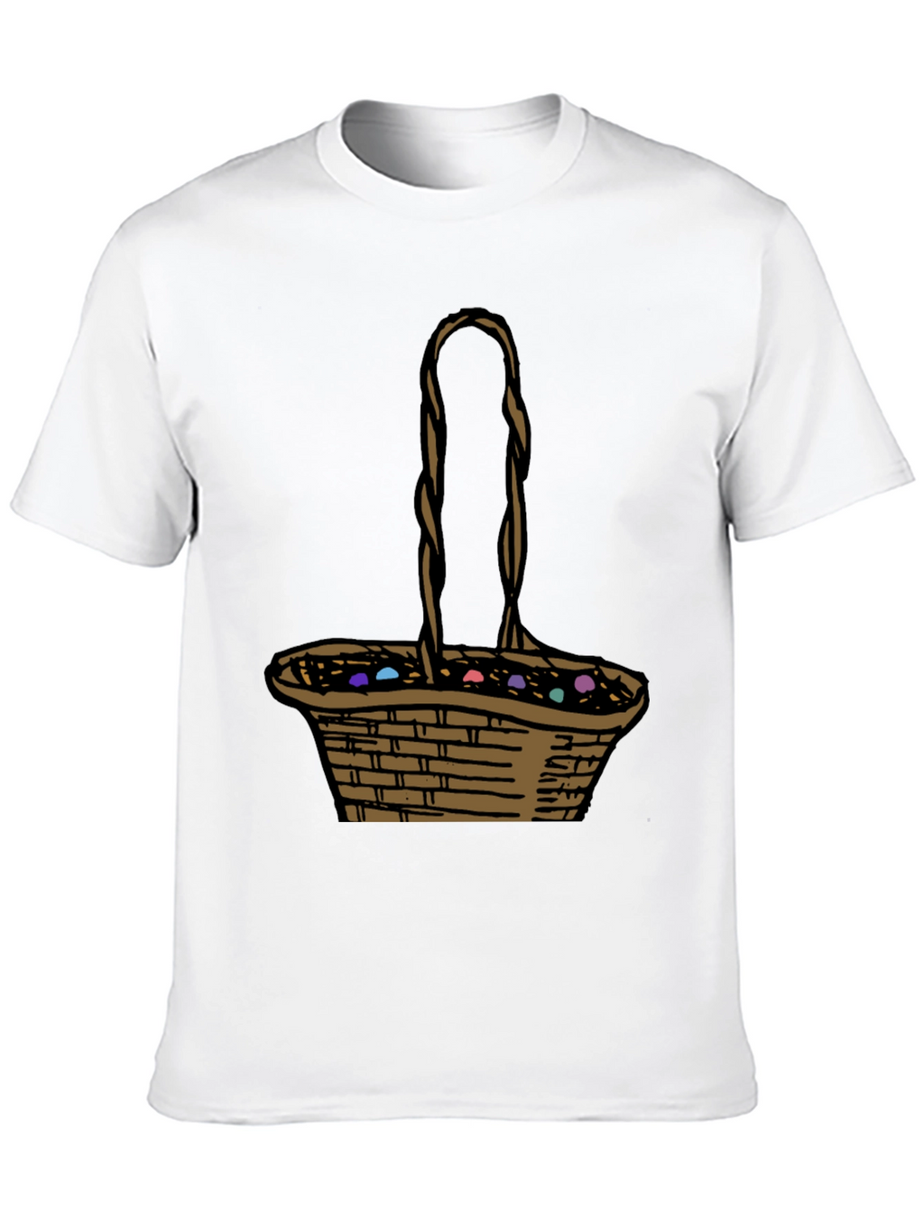 Easter Basket T-Shirt: Fun Festive Comfortable