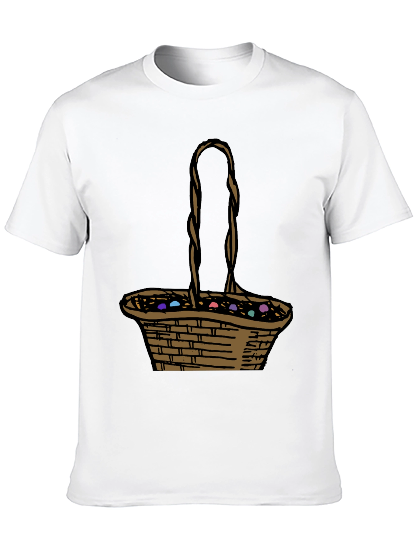 Easter Basket T-Shirt: Fun Festive Comfortable