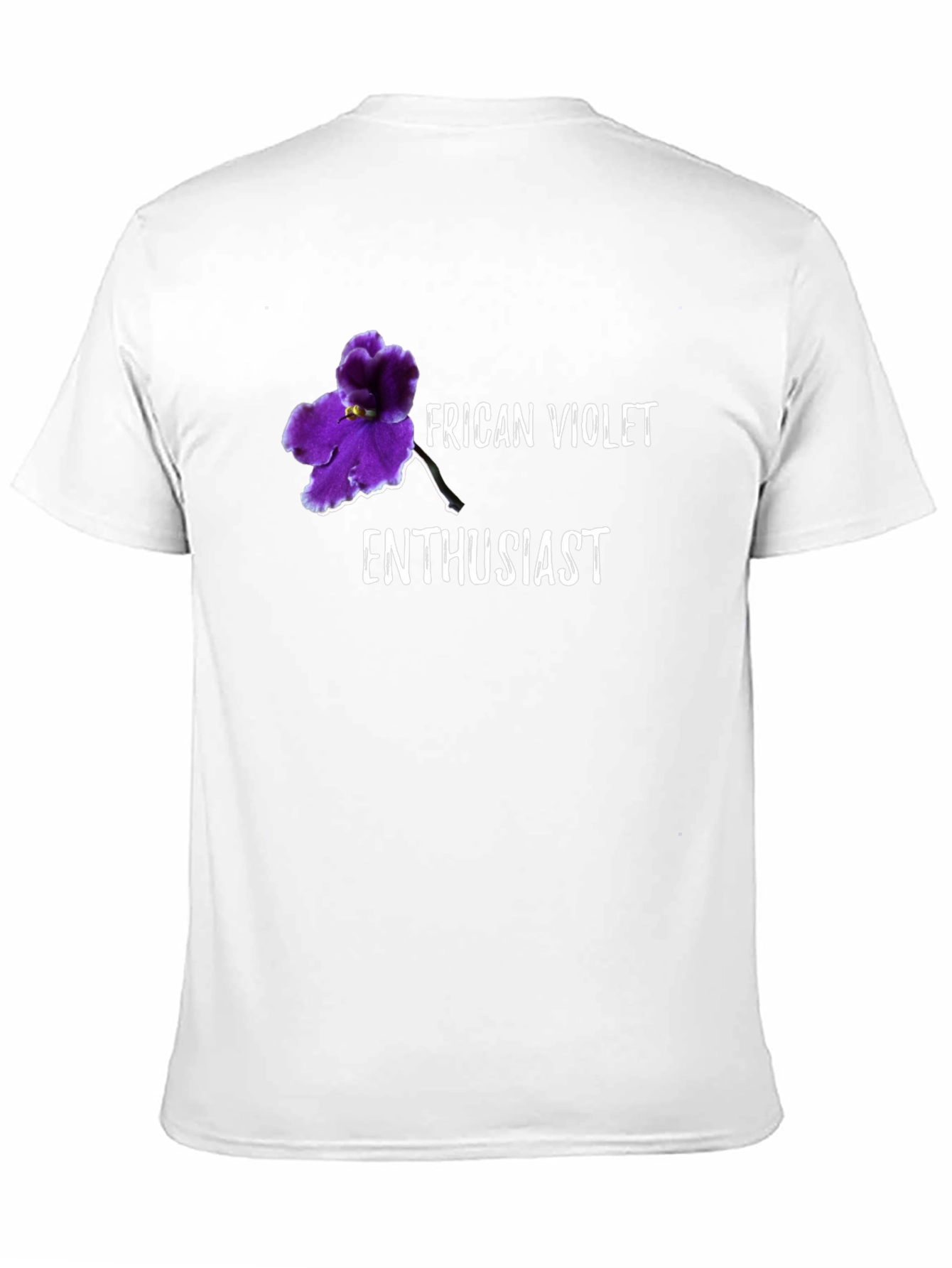 African Violet Enthusiast Graphic Tee