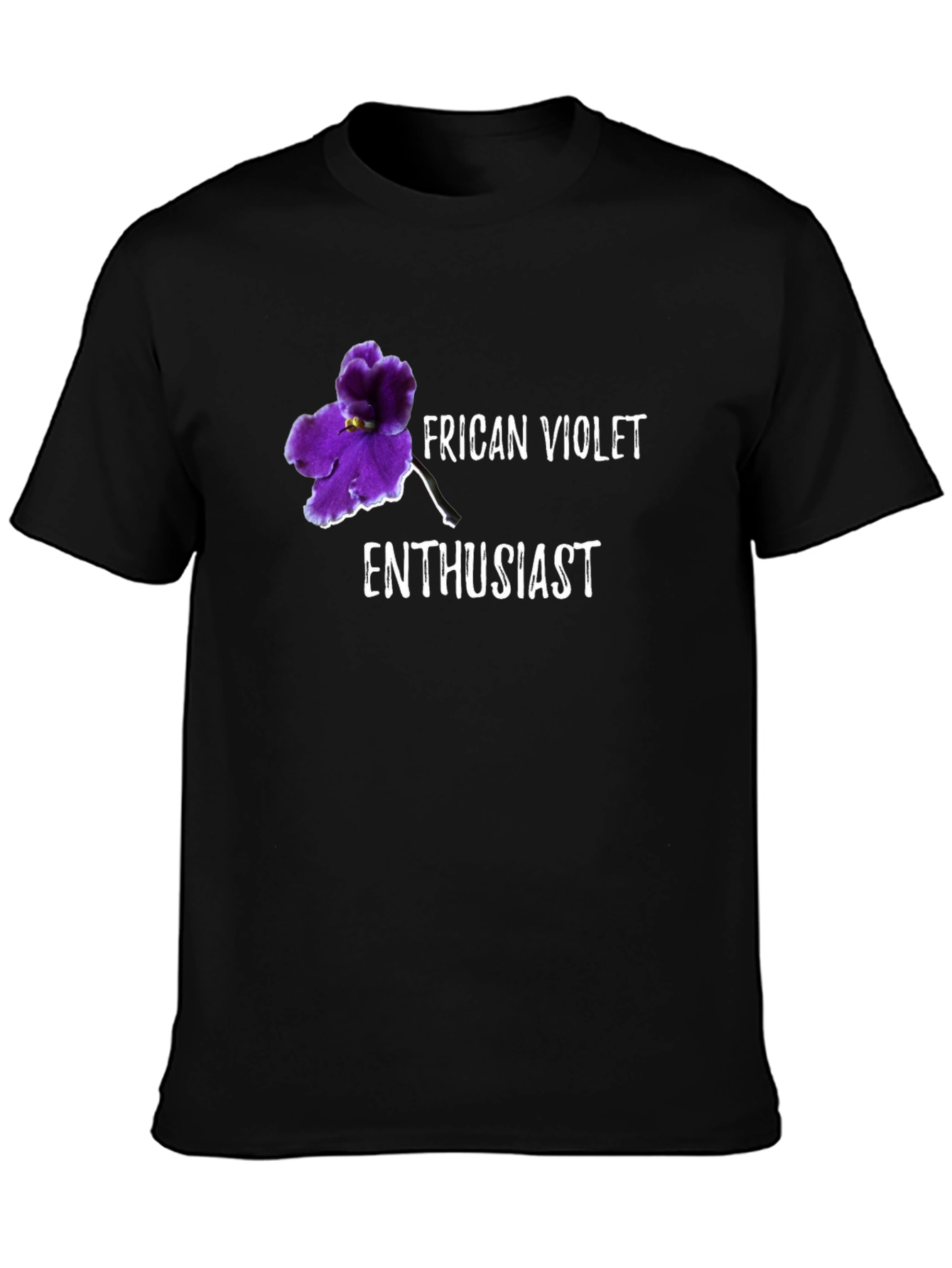 African Violet Enthusiast Graphic Tee