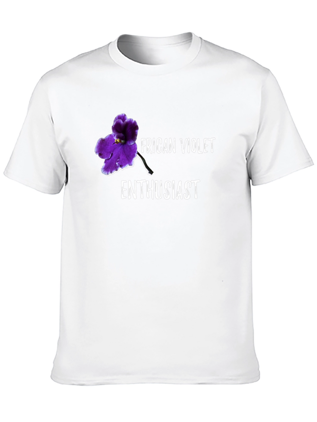 African Violet Enthusiast Graphic Tee