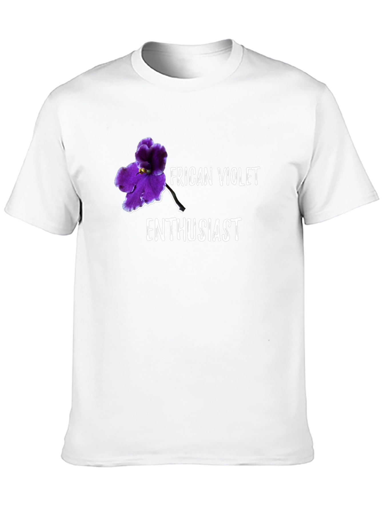 African Violet Enthusiast Graphic Tee
