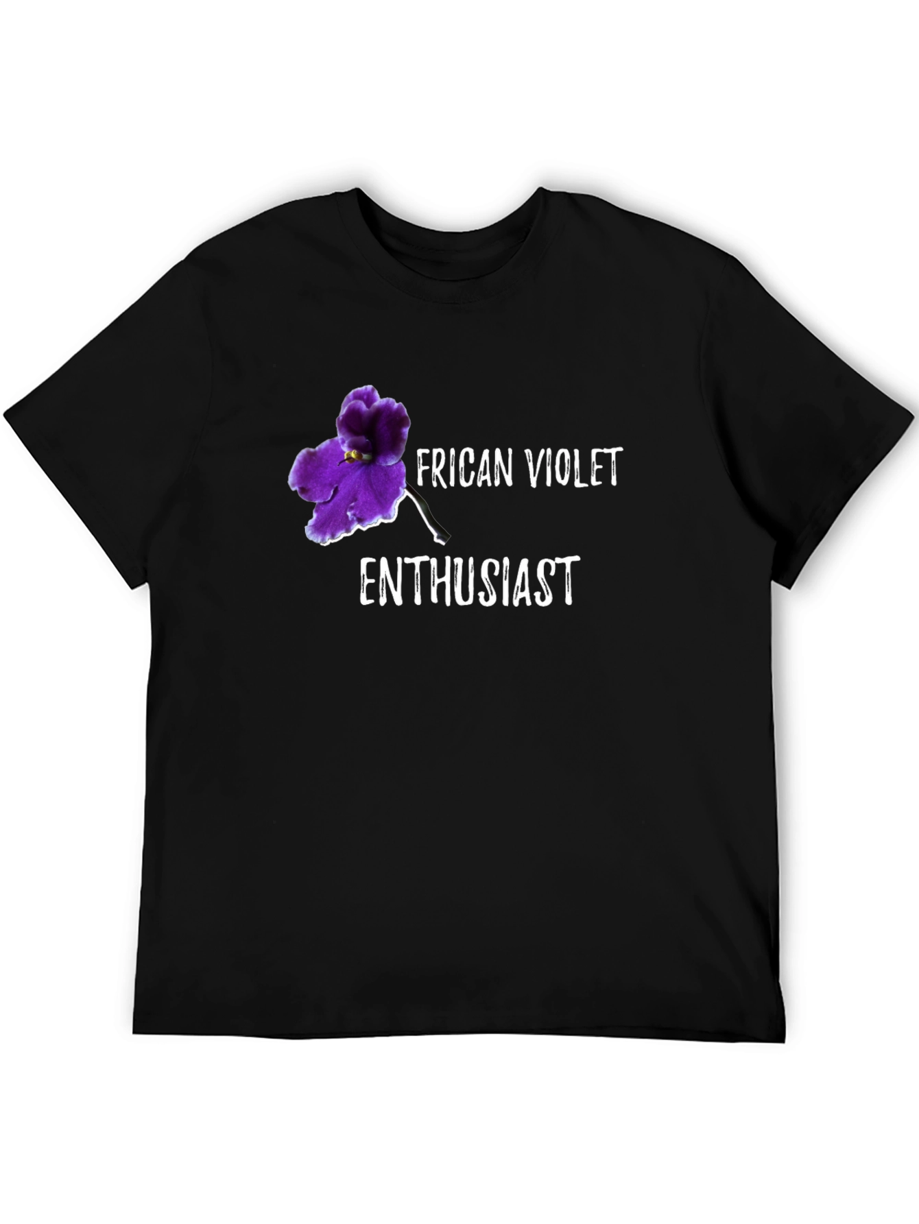 African Violet Enthusiast Graphic Tee