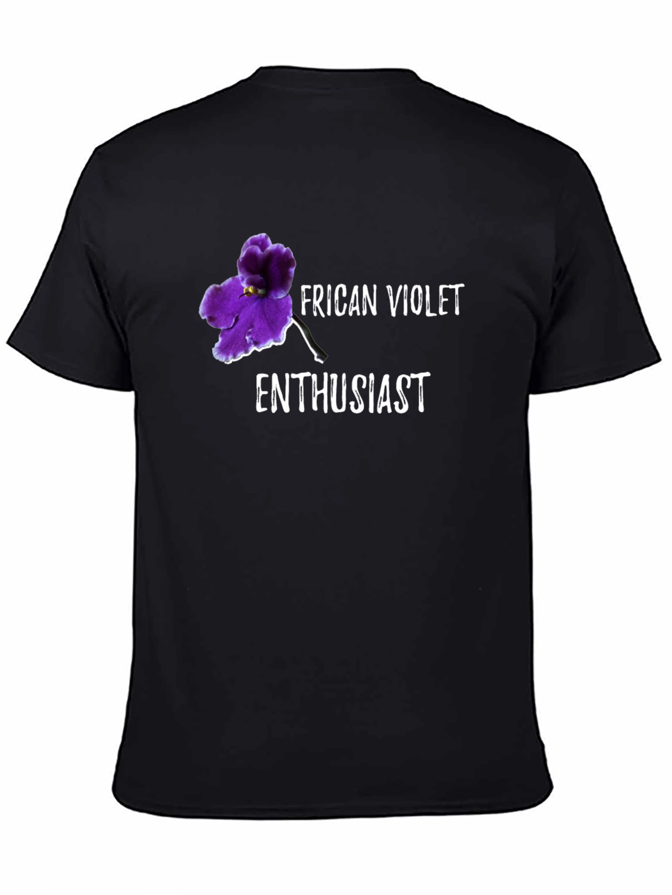 African Violet Enthusiast Graphic Tee