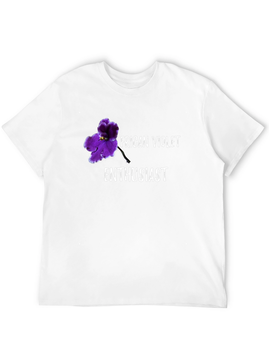 African Violet Enthusiast Graphic Tee