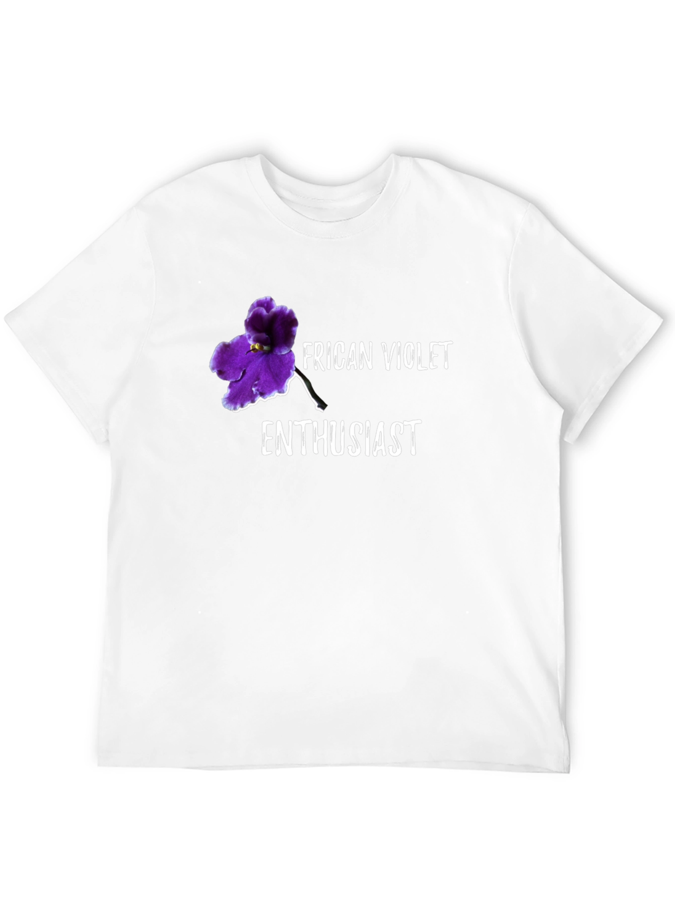 African Violet Enthusiast Graphic Tee