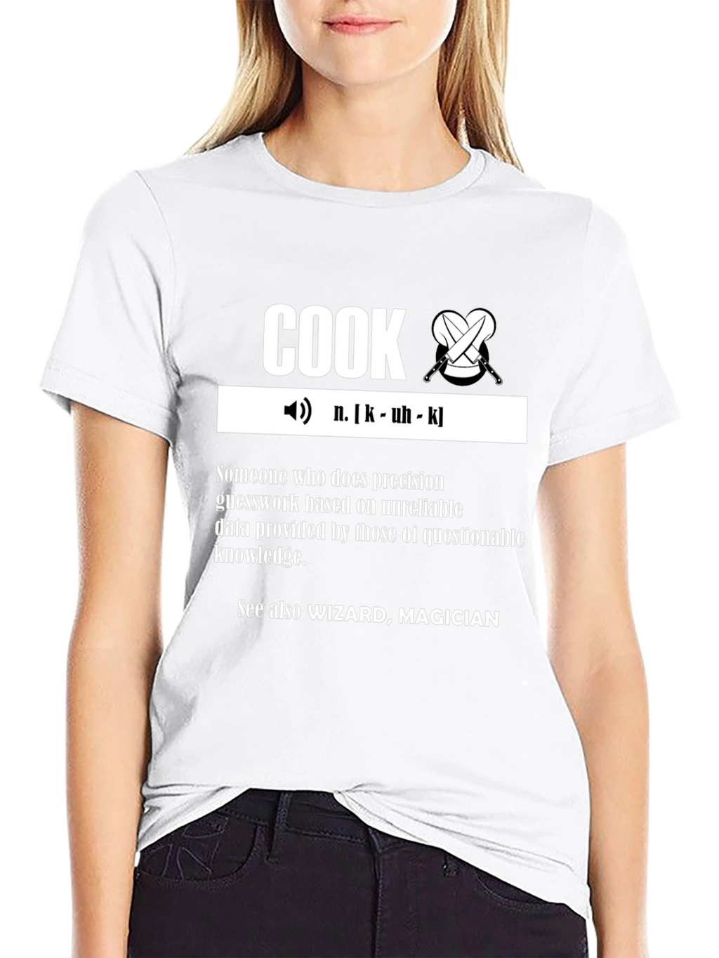 Cook Definition T-Shirt - Culinary Wizardry