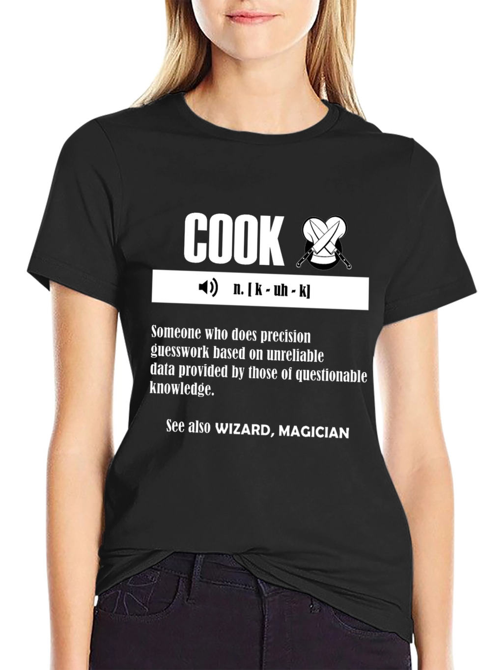 Cook Definition T-Shirt - Culinary Wizardry