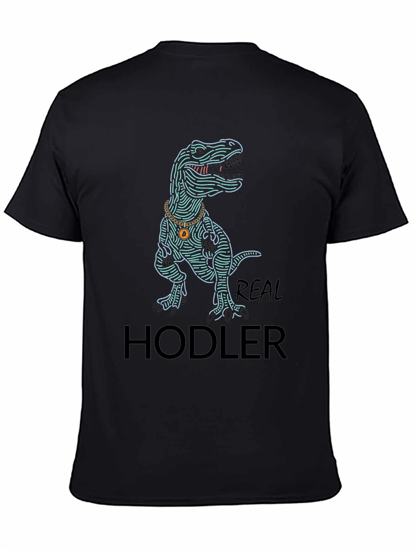 Dino HODLER T-Shirt - Crypto Style