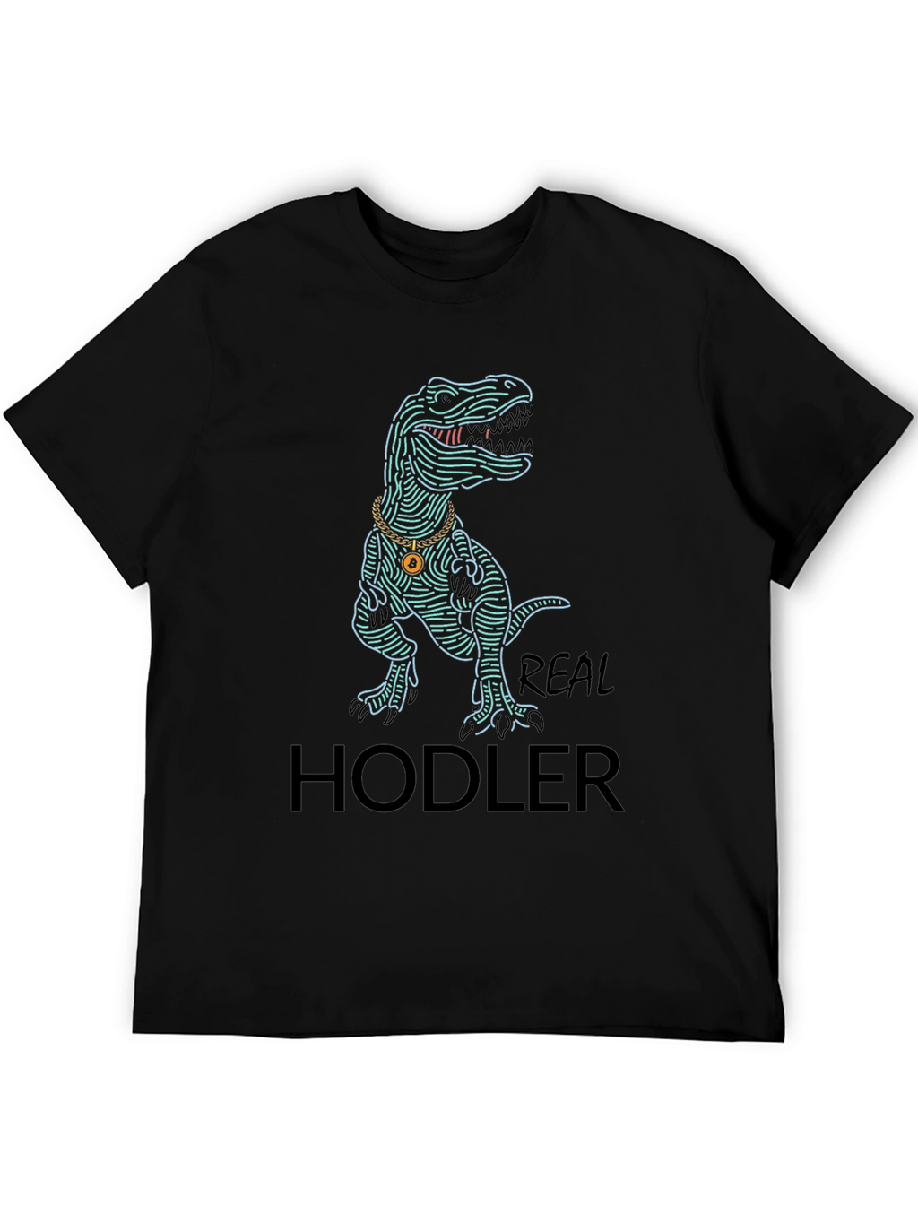 Dino HODLER T-Shirt - Crypto Style