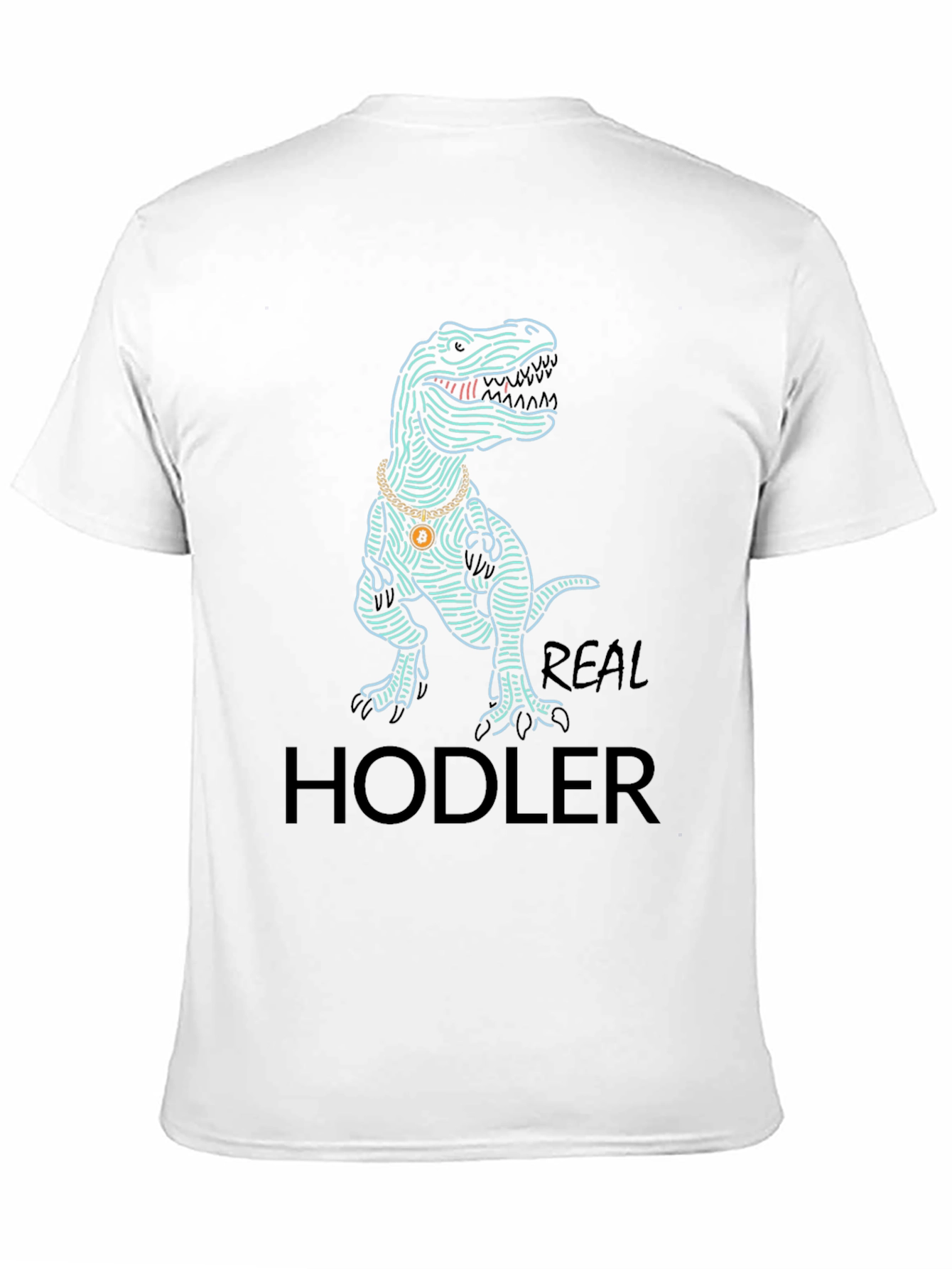Dino HODLER T-Shirt - Crypto Style