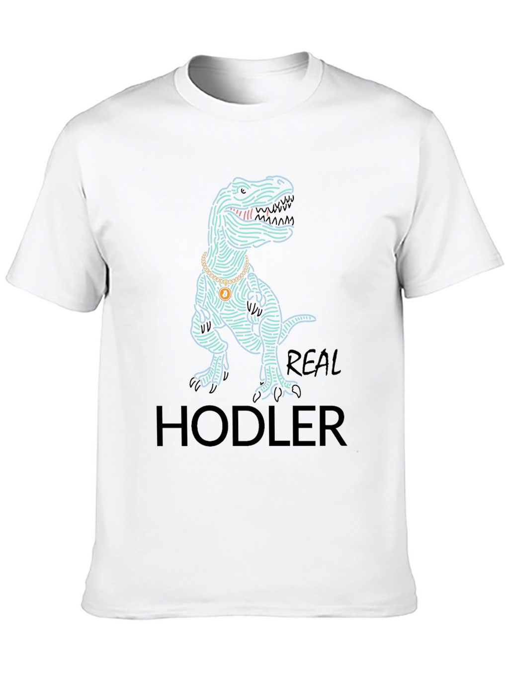Dino HODLER T-Shirt - Crypto Style