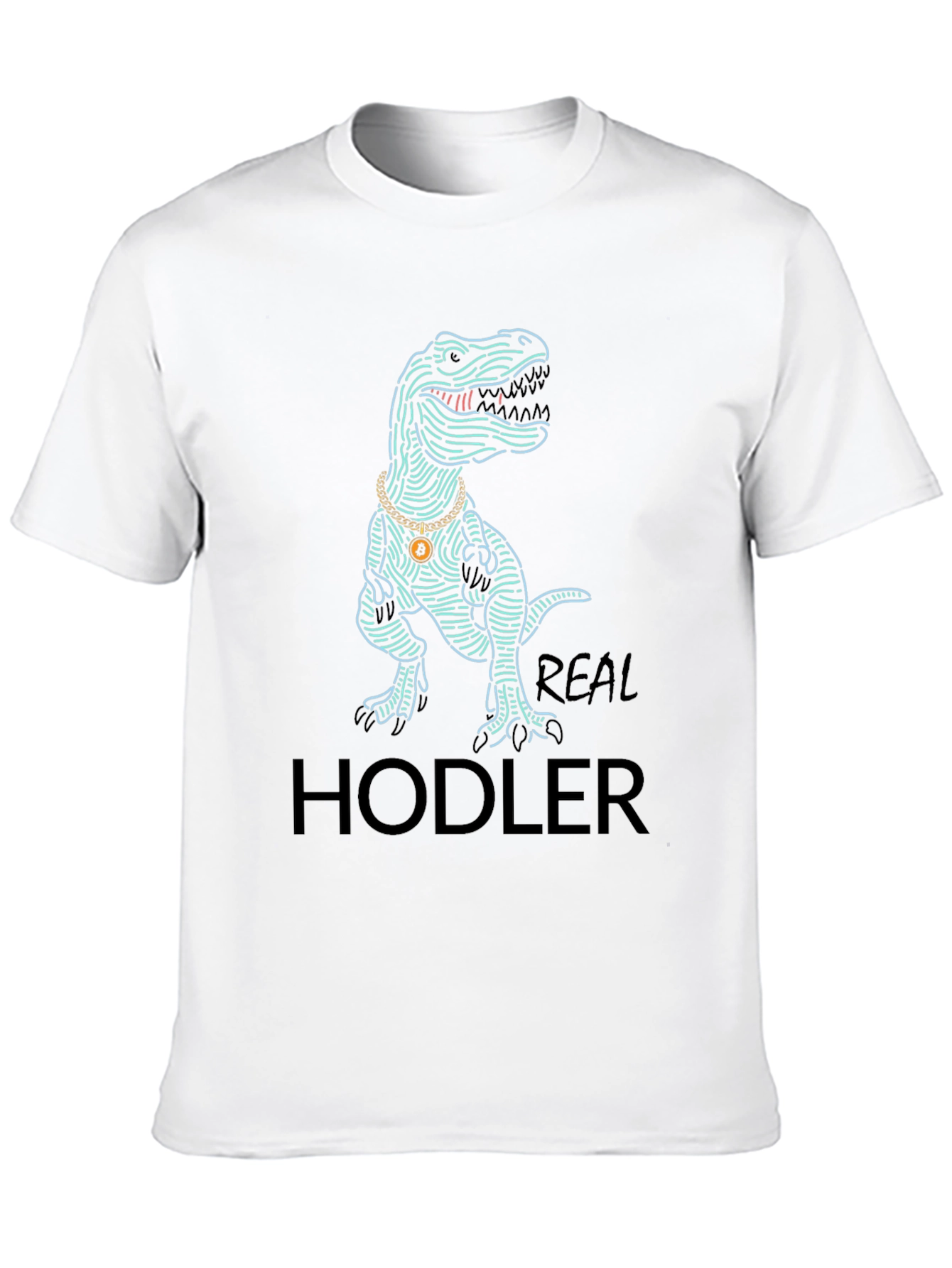 Dino HODLER T-Shirt - Crypto Style