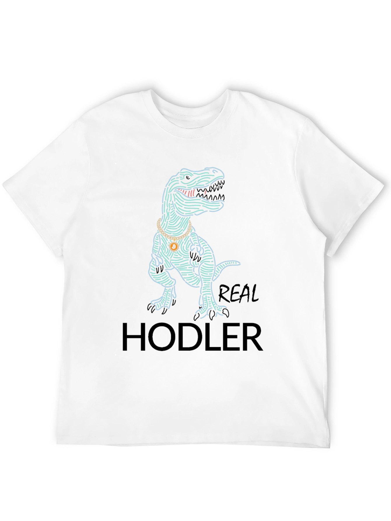 Dino HODLER T-Shirt - Crypto Style