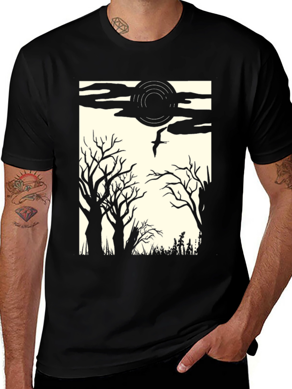 Nature Scene Graphic Tee