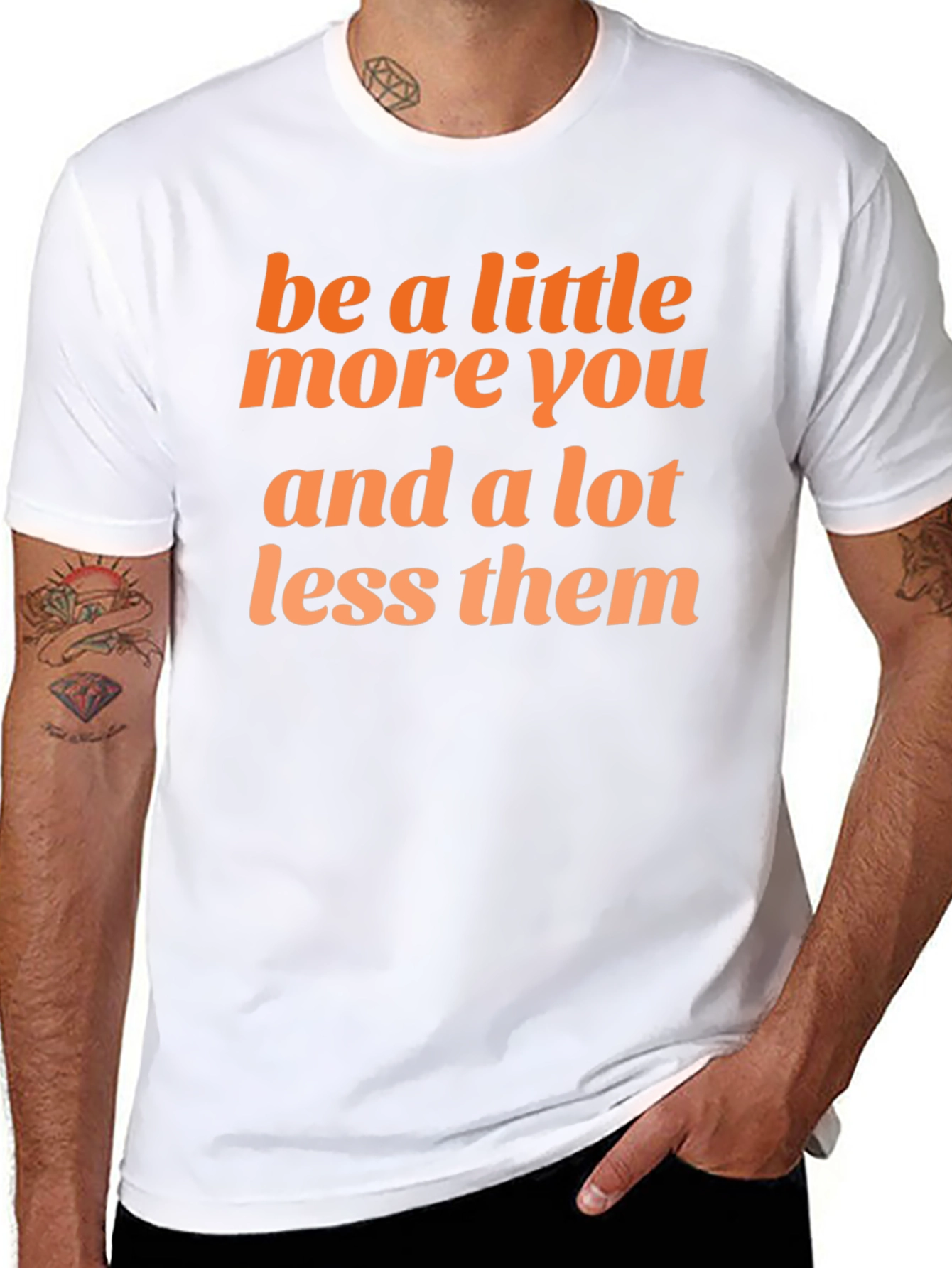 Be You Graphic Tee - Inspirational Unisex T-Shirt