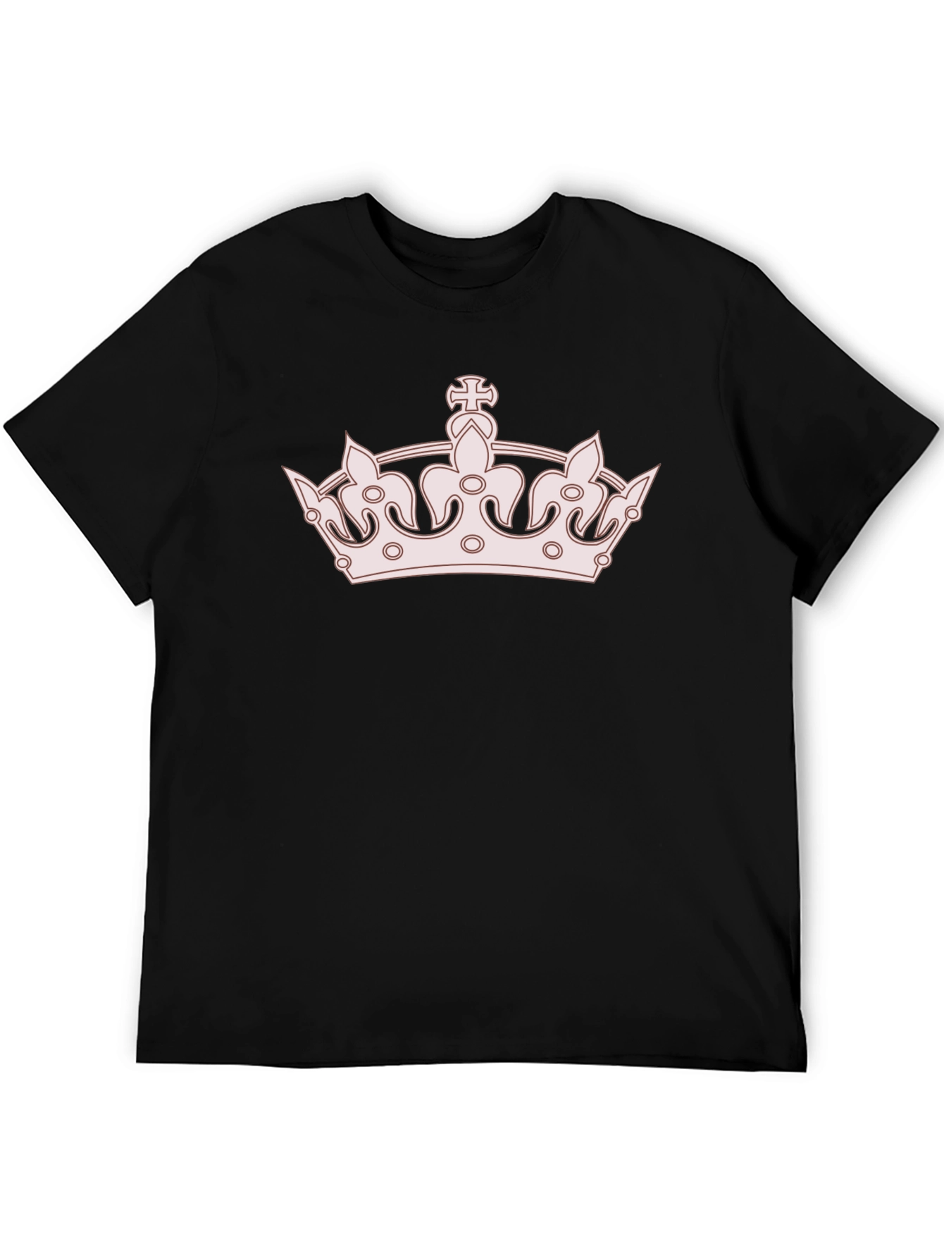 Crown Graphic Black T-Shirt