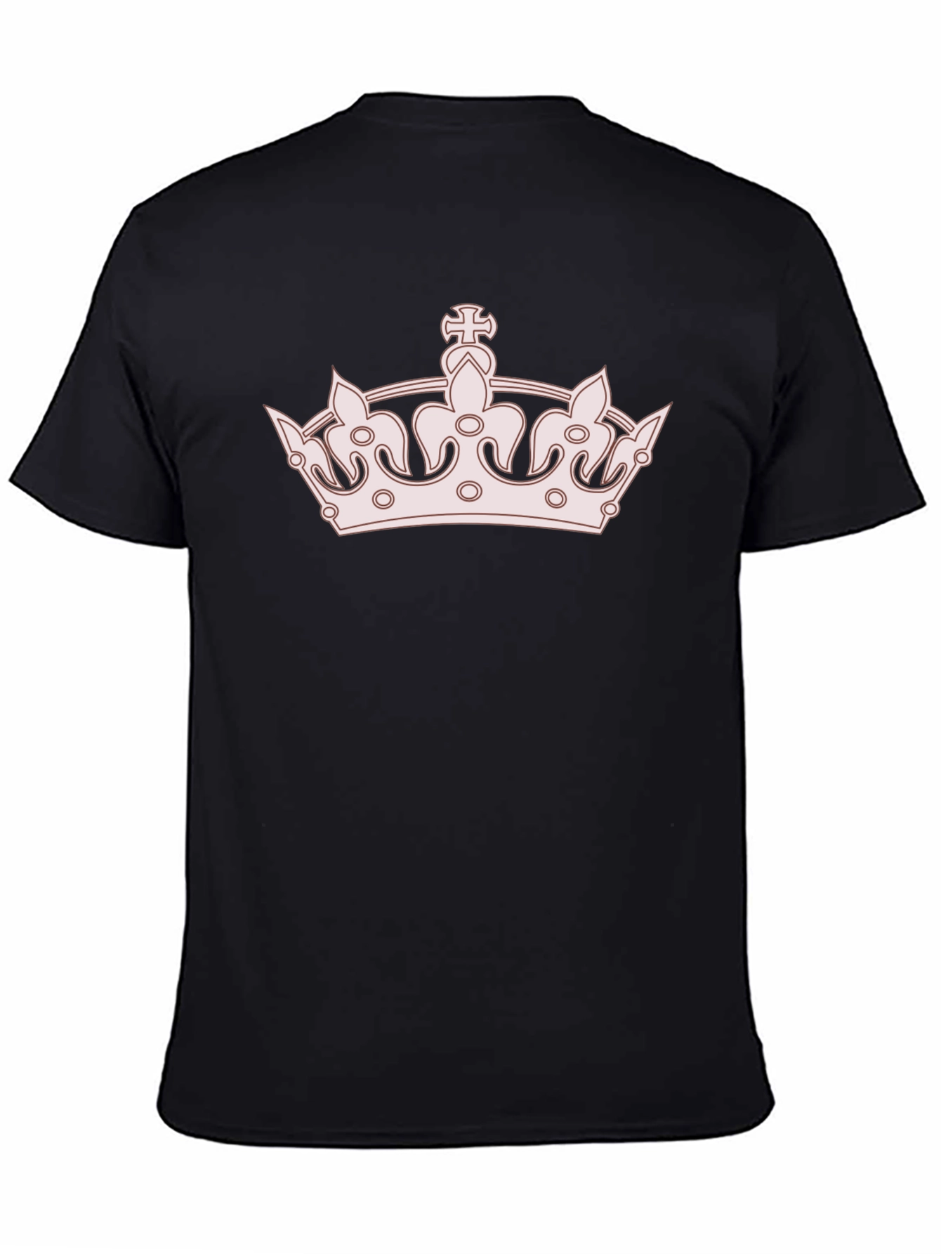 Crown Graphic Black T-Shirt