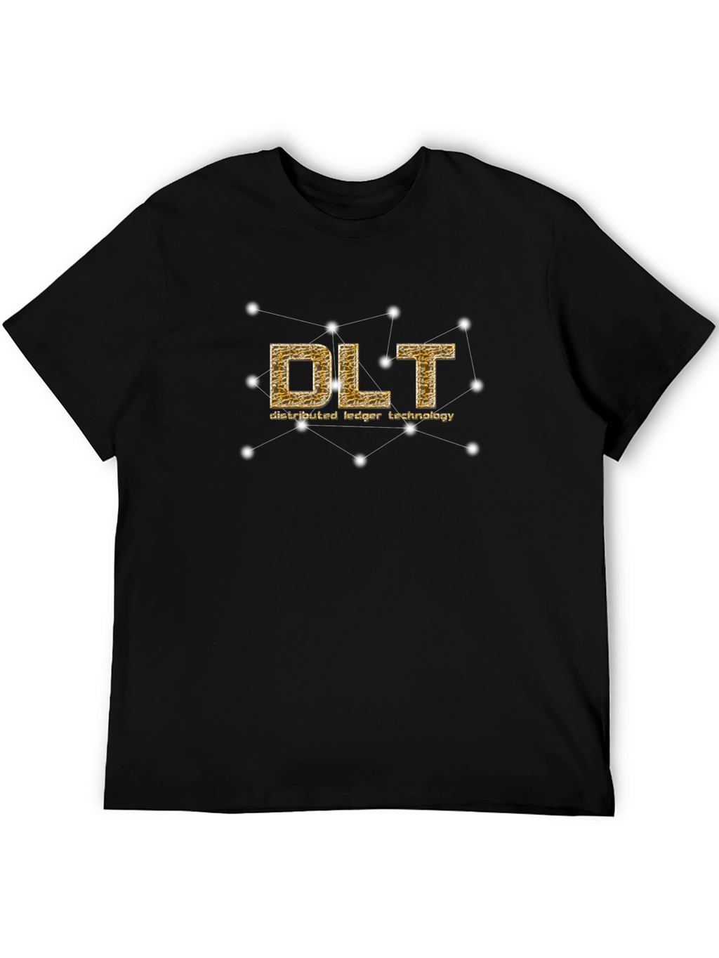 DLT Distributed Ledger Tech Black T-Shirt