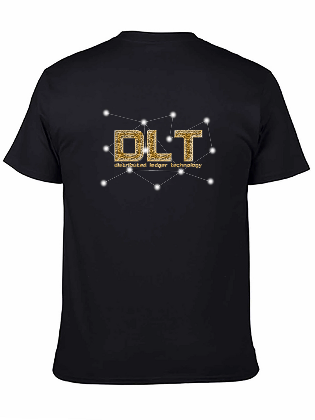 DLT Distributed Ledger Tech Black T-Shirt