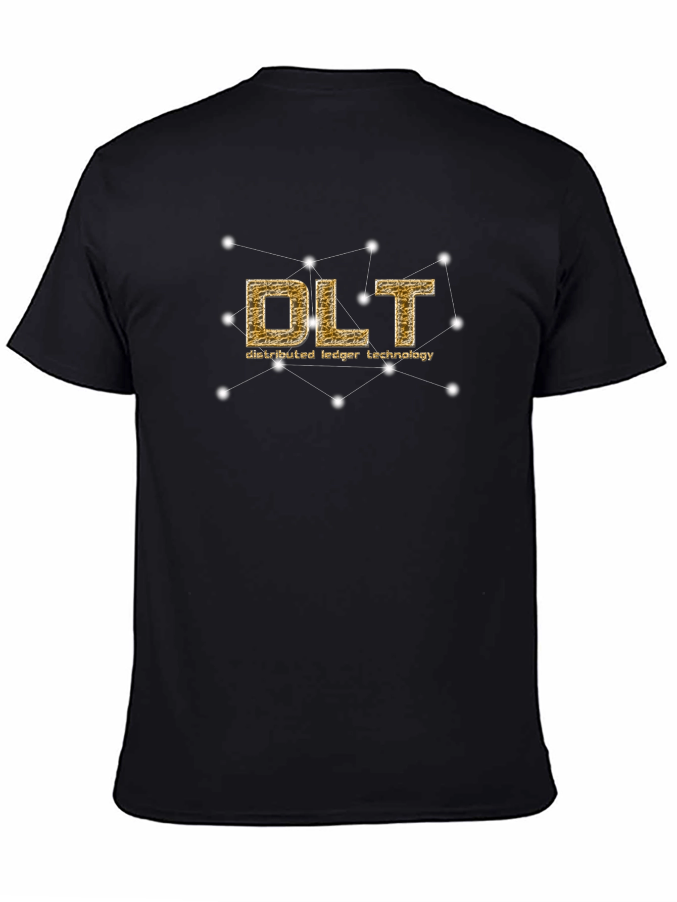 DLT Distributed Ledger Tech Black T-Shirt