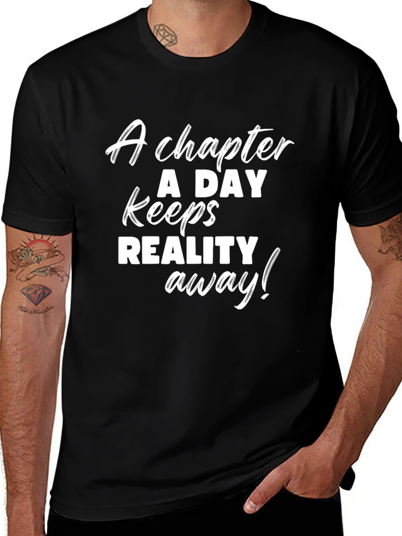 Chapter A Day T-Shirt - Book Lovers Tee
