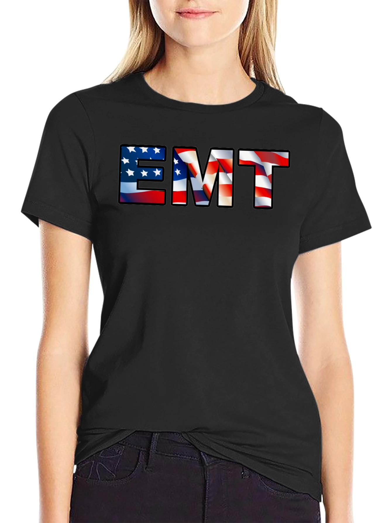 EMT American Flag T-Shirt