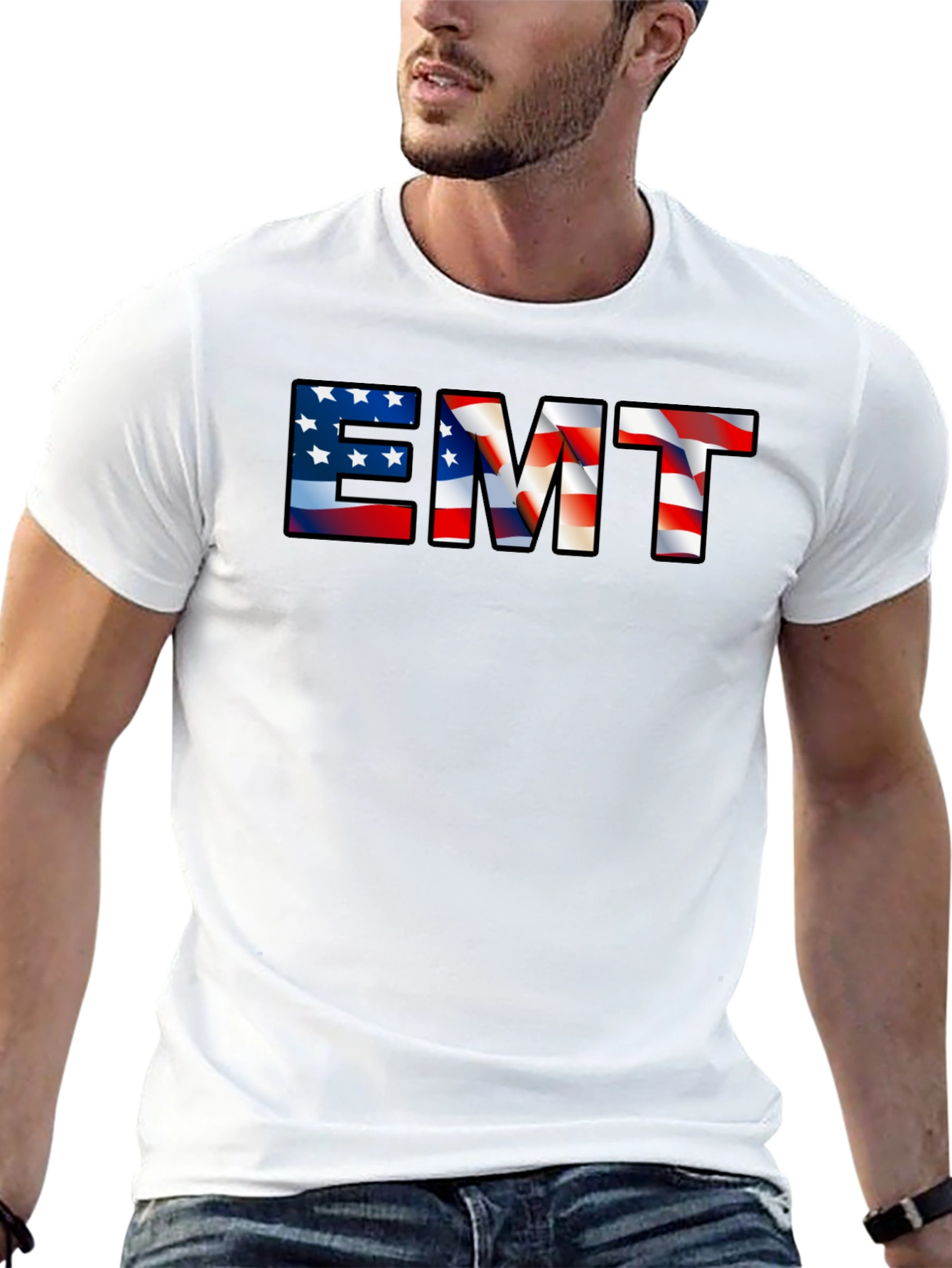 EMT American Flag T-Shirt