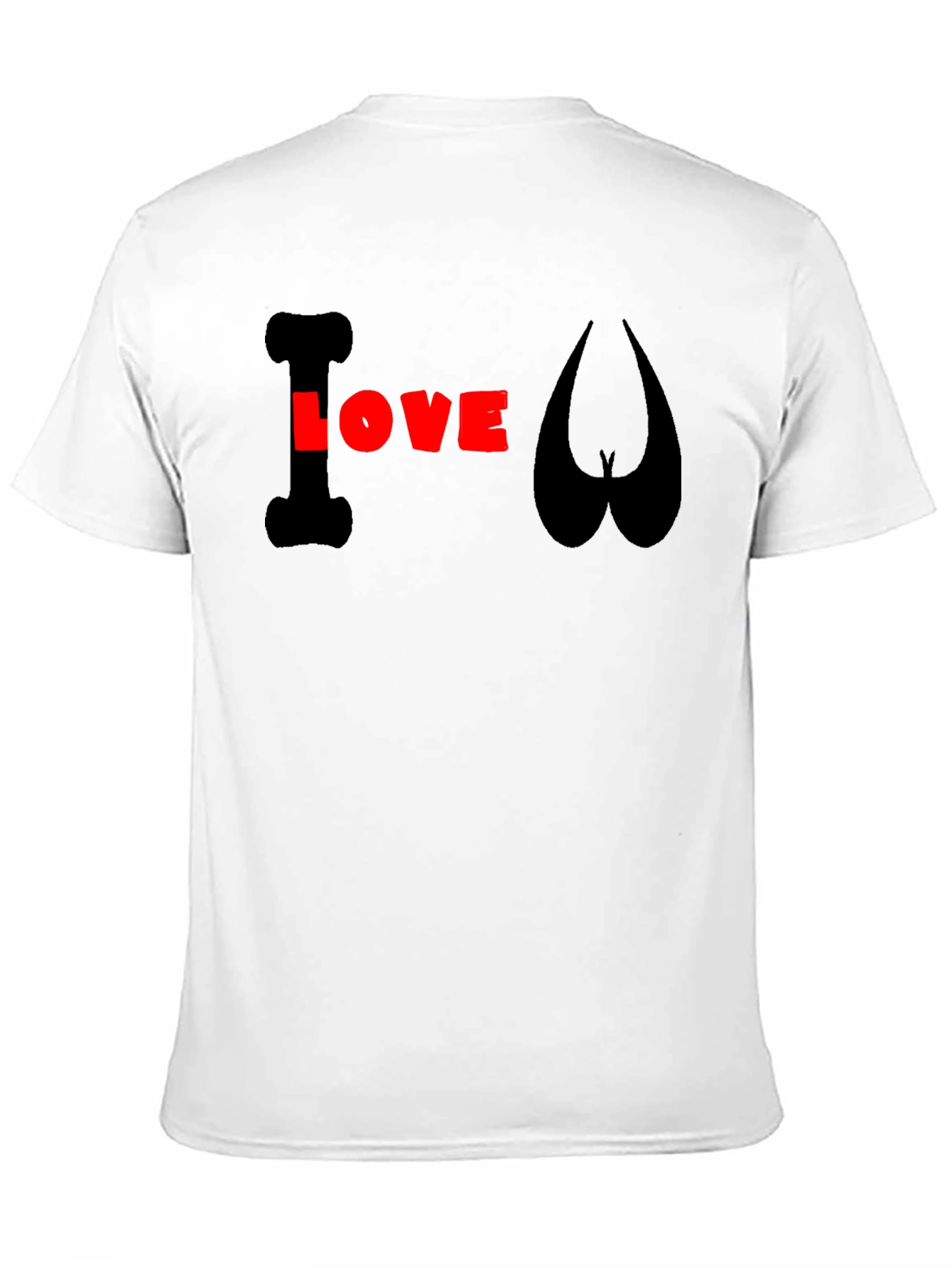 I Love Balls Graphic T-Shirt - Mens Black Tee