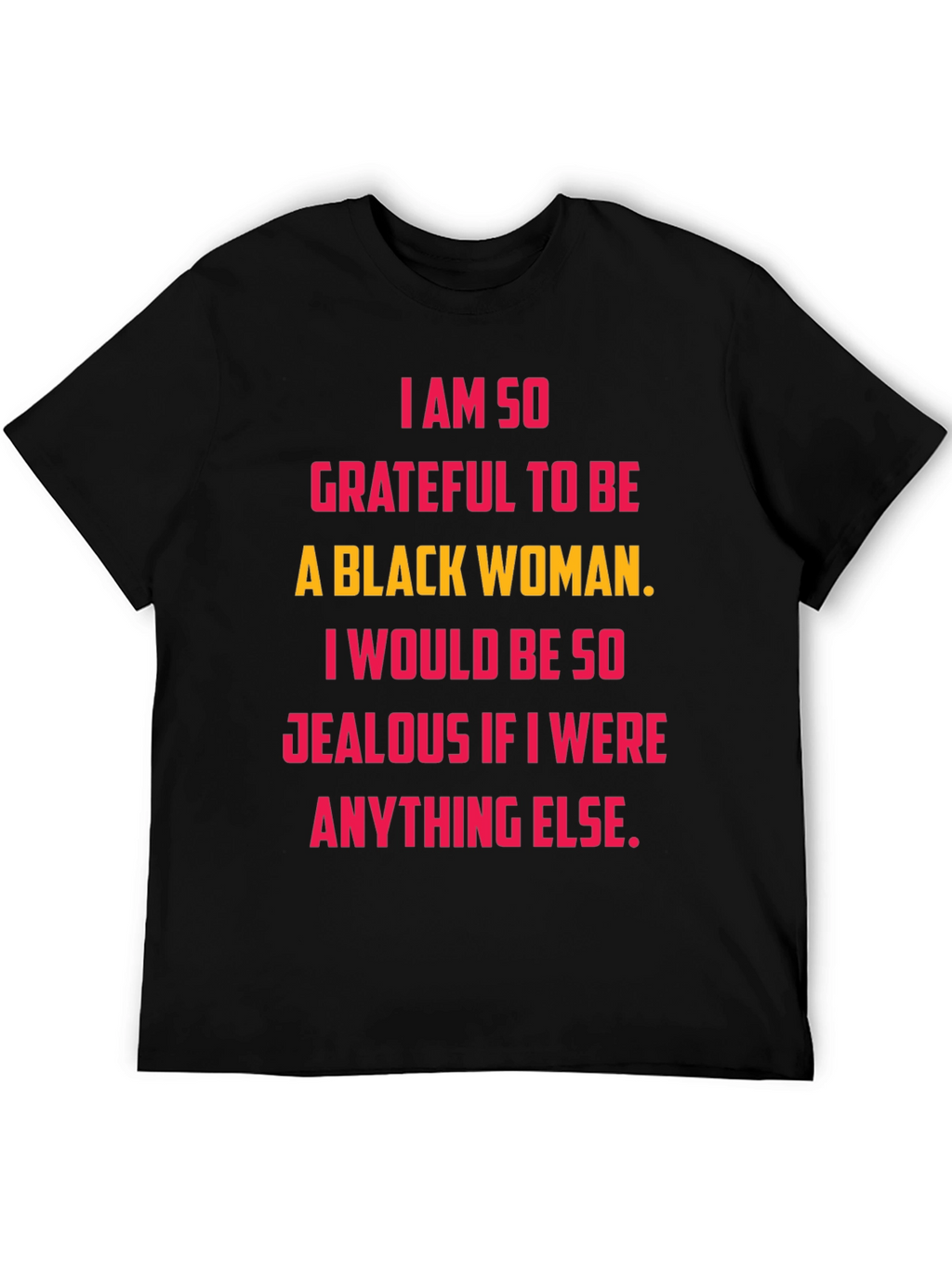 Grateful Black Woman Graphic Tee