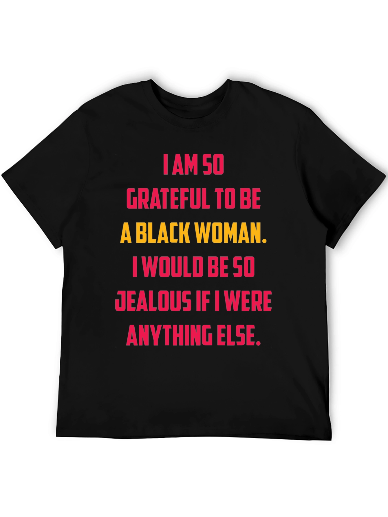Grateful Black Woman Graphic Tee