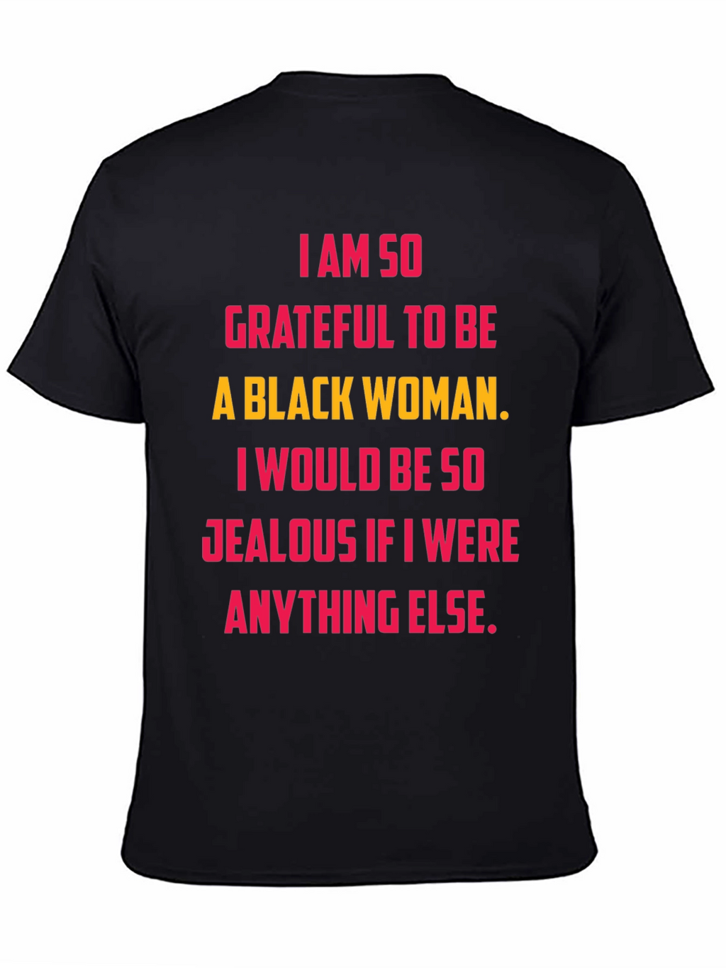 Grateful Black Woman Graphic Tee
