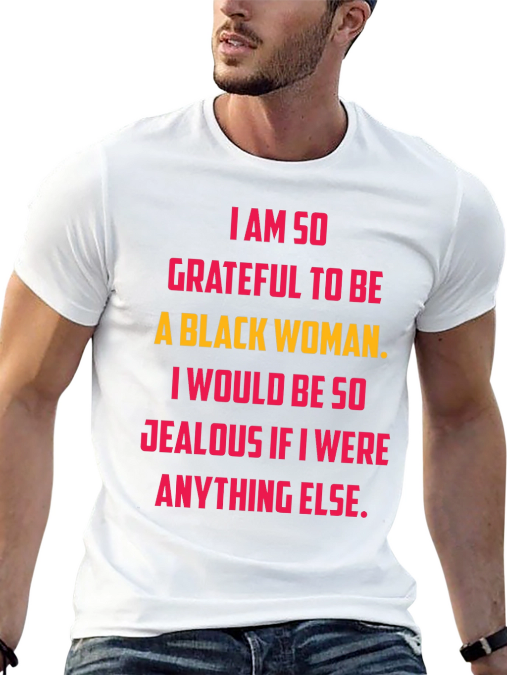Grateful Black Woman Graphic Tee