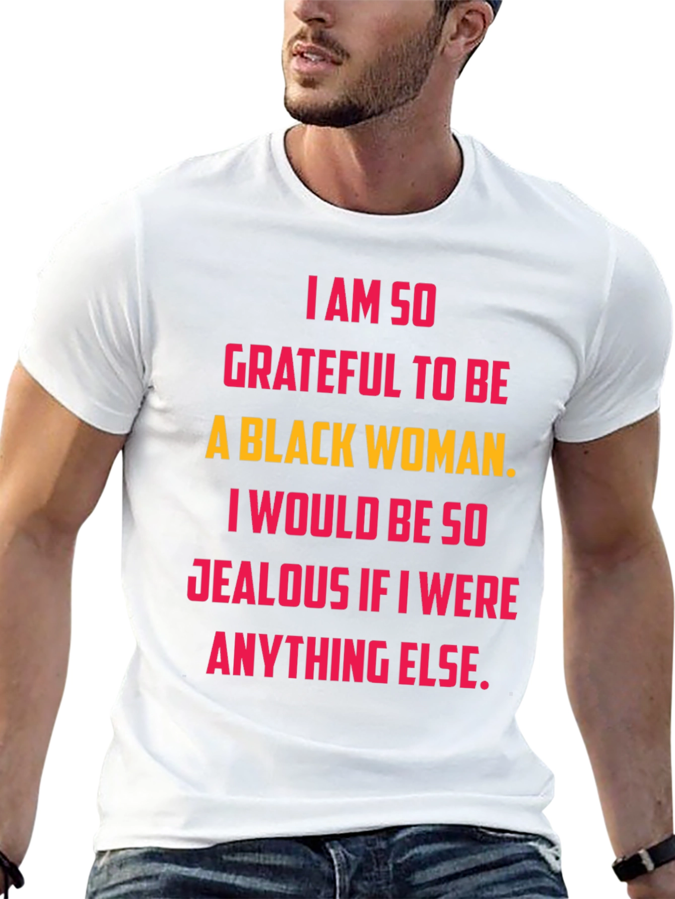 Grateful Black Woman Graphic Tee