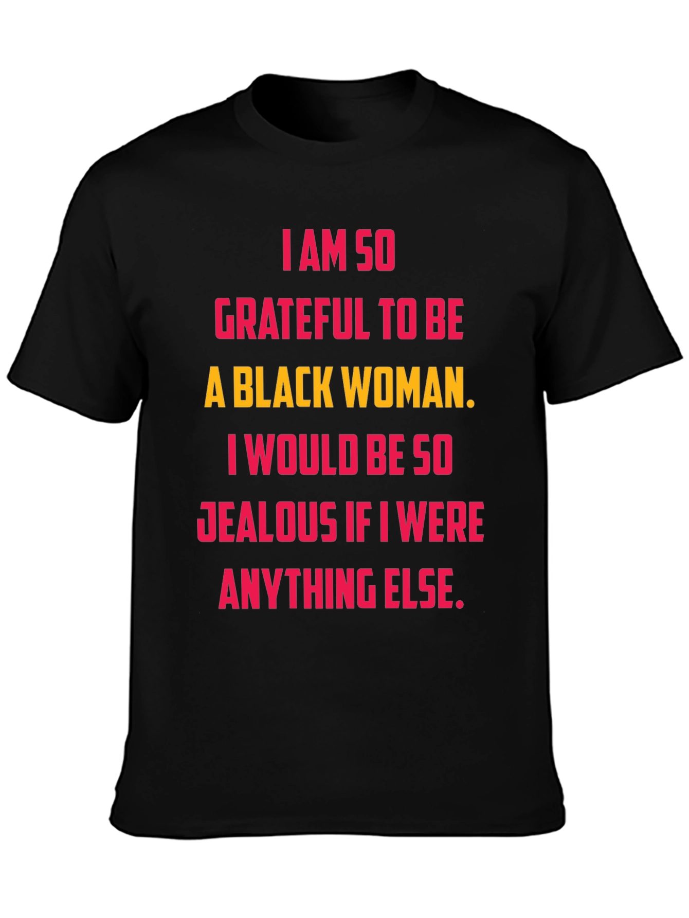 Grateful Black Woman Graphic Tee