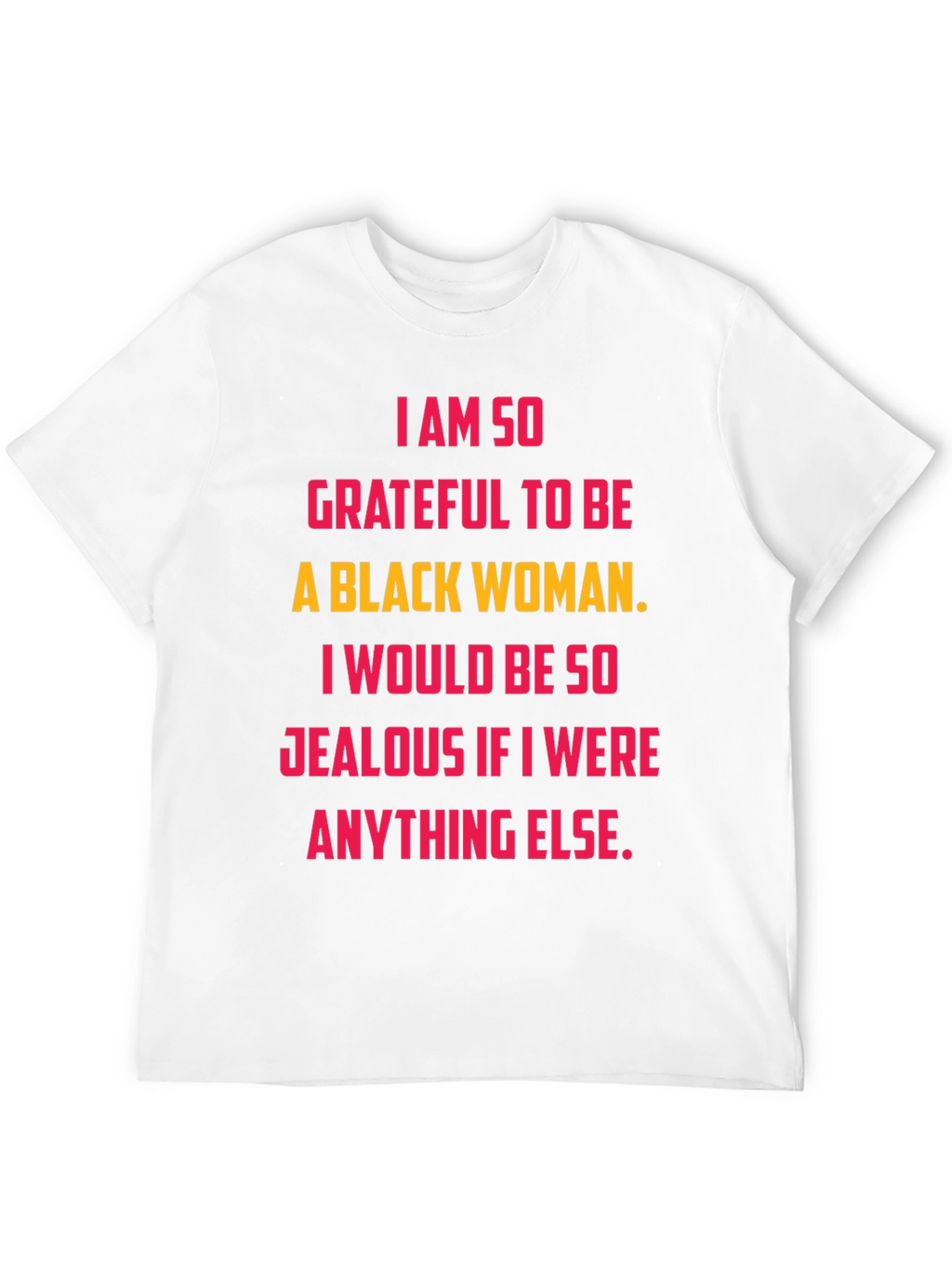 Grateful Black Woman Graphic Tee