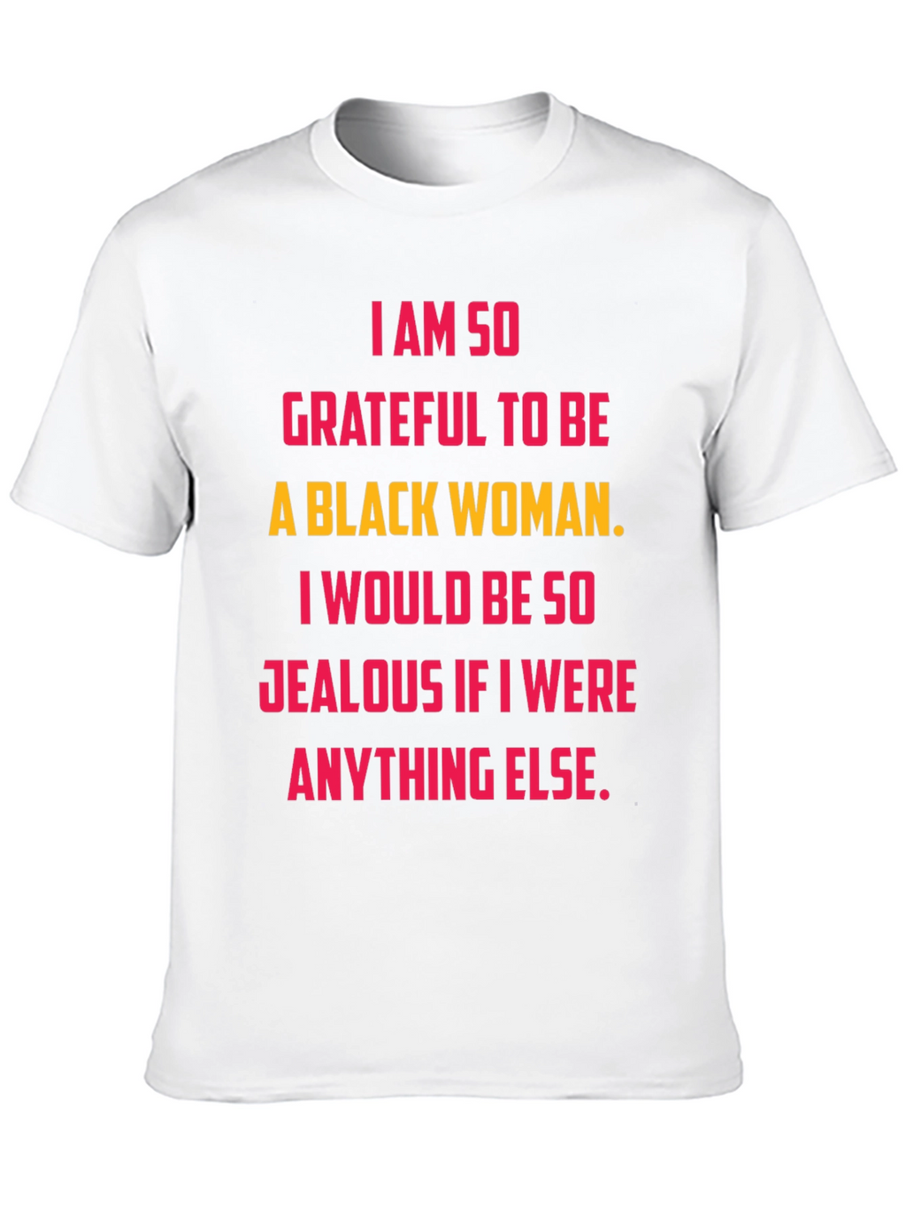 Grateful Black Woman Graphic Tee