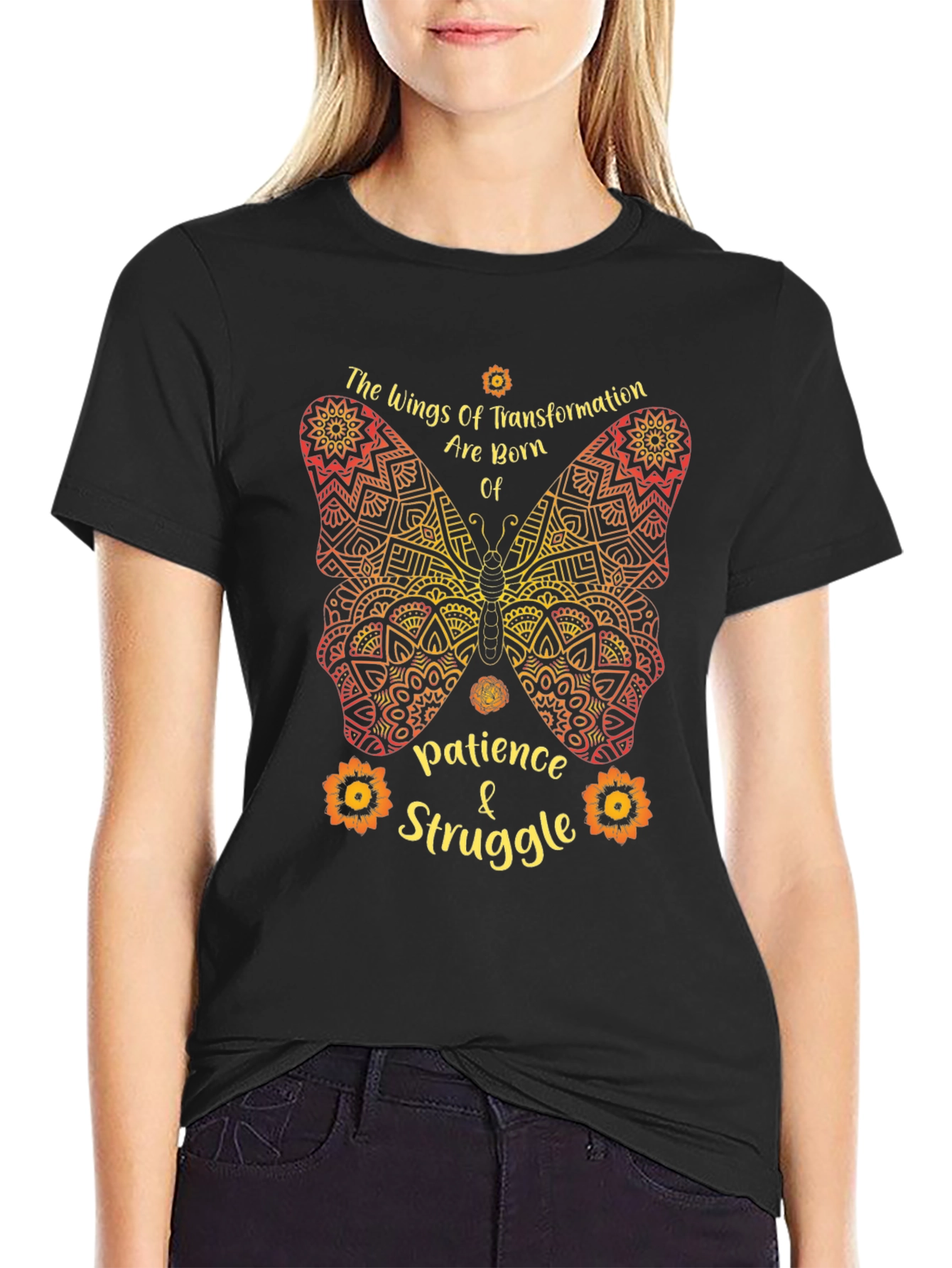 Butterfly Wings Transformation T-Shirt